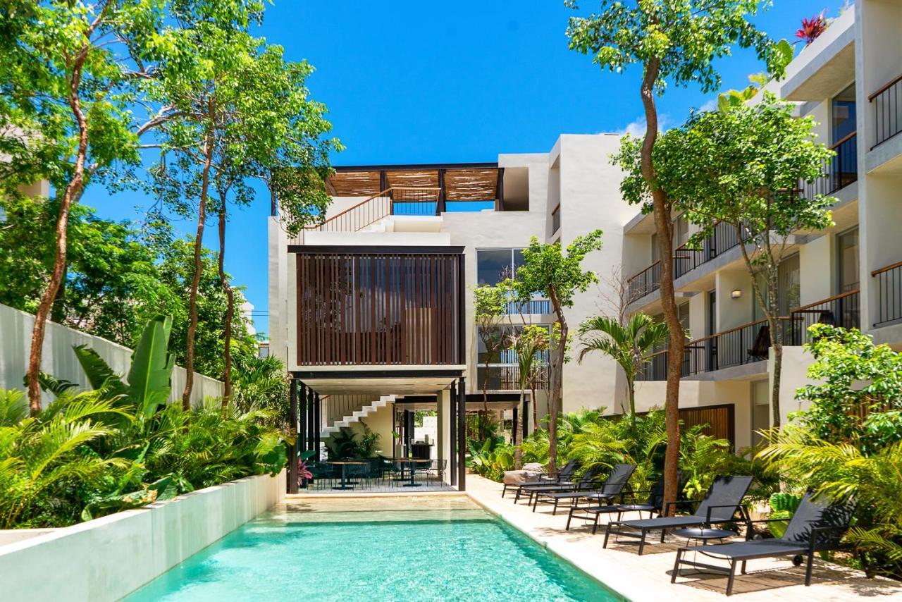 Private Pool And Roof Top For 3 In La Veleta Tulum Exterior foto