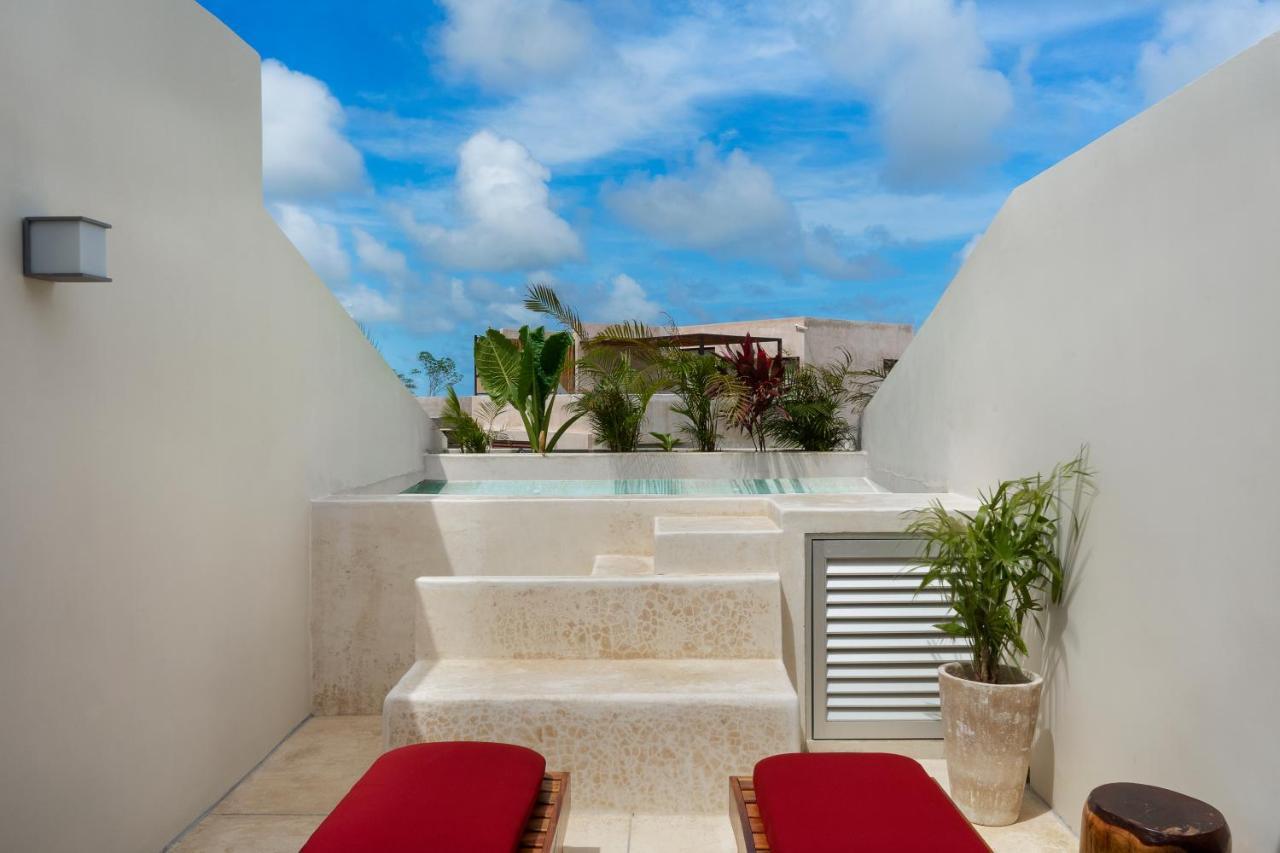 Private Pool And Roof Top For 3 In La Veleta Tulum Exterior foto