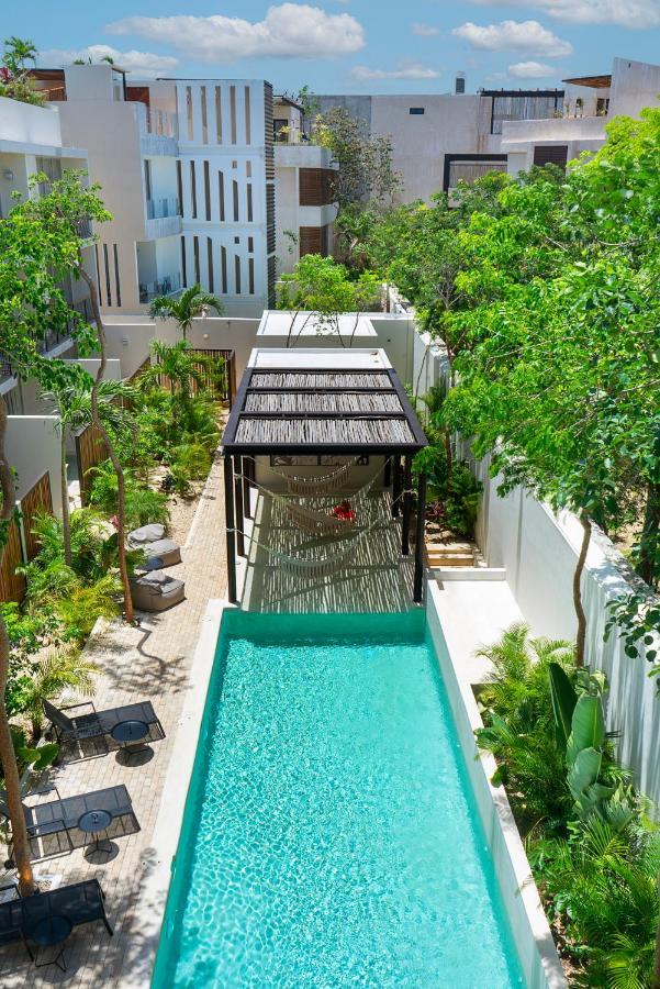 Private Pool And Roof Top For 3 In La Veleta Tulum Exterior foto